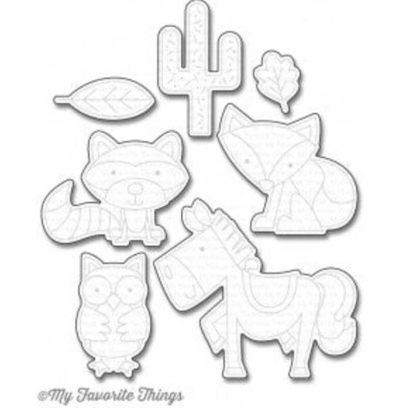 Critter Clan Stamp Set and Dies