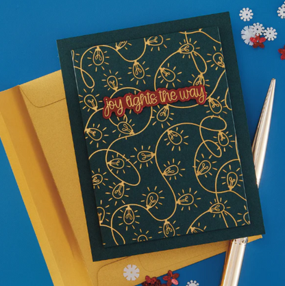 Twinkle Tidings Press Plate & Die Set