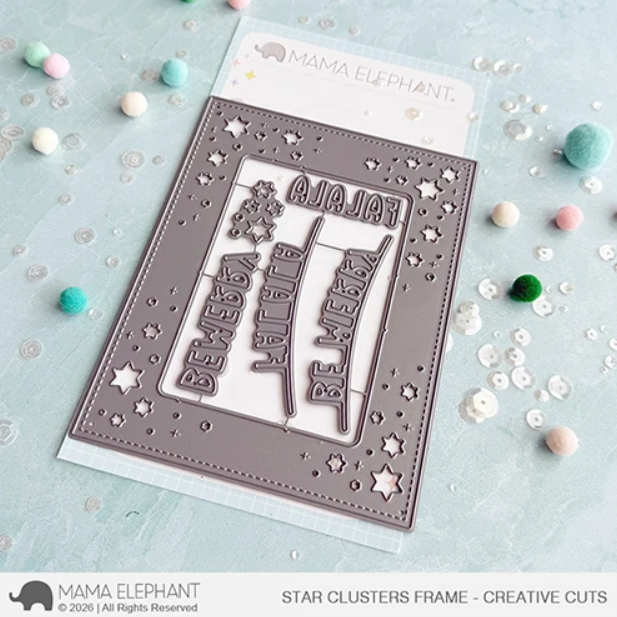 Star Clusters Frame Creative Cuts