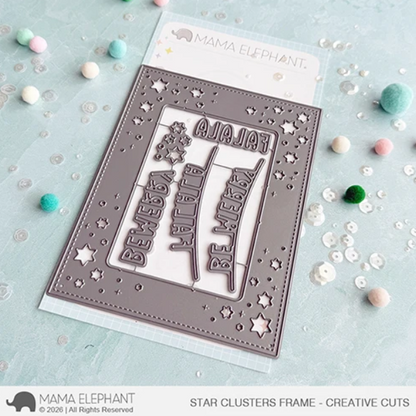 Star Clusters Frame Creative Cuts