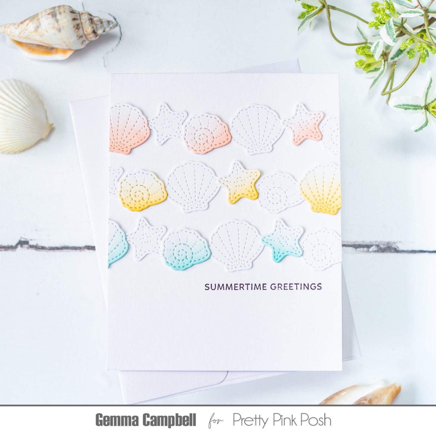 Seashell Border Dies
