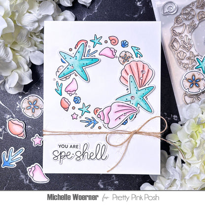 Seashell Wreath Stamp Set