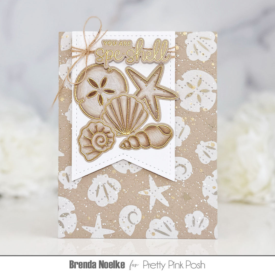 Layered Seashells Stencils