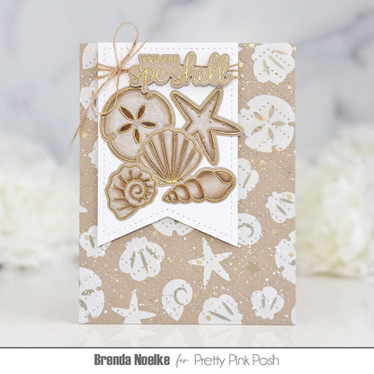 Layered Seashells Stencils