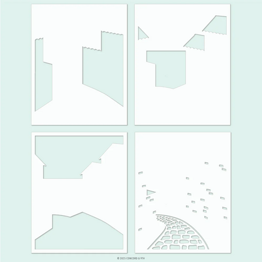 Seaside Stencil Pack