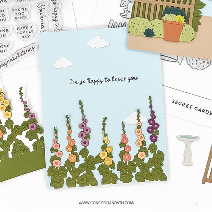 Secret Garden Stacks Stamp Set