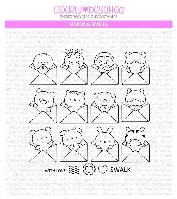 Sending Smiles Stamp Set
