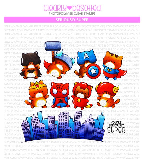 Seriously Super Stamp Set