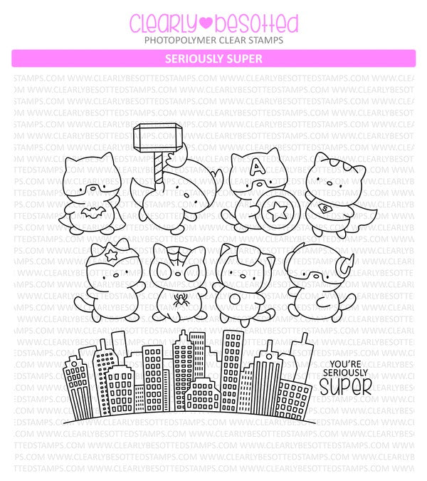 Seriously Super Stamp Set