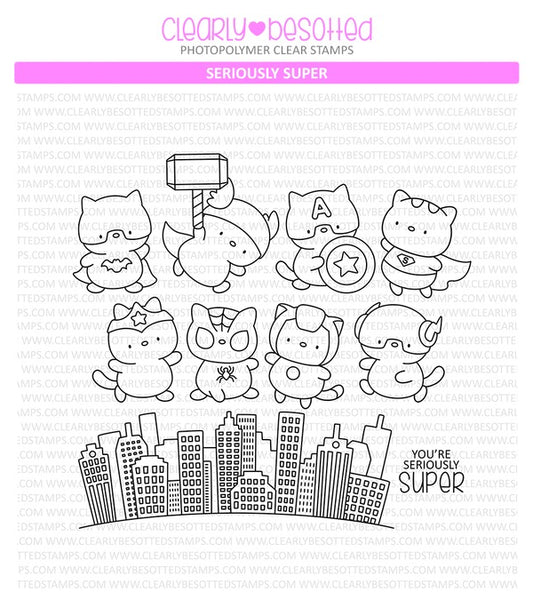 Seriously Super Stamp Set