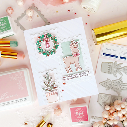 Essentials: Nested Rectangles Postage Edge Dies