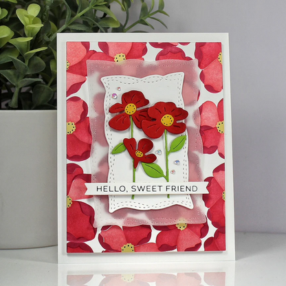 Playful Stitched Panels Etched Dies 