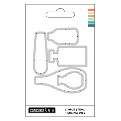 Simple Stems Piercing Dies