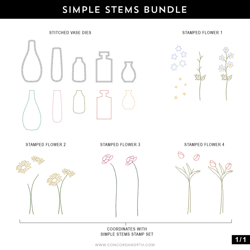 Simple Stems Stamp Set