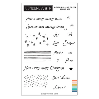 Sleigh Full of Cheer Stamp Set