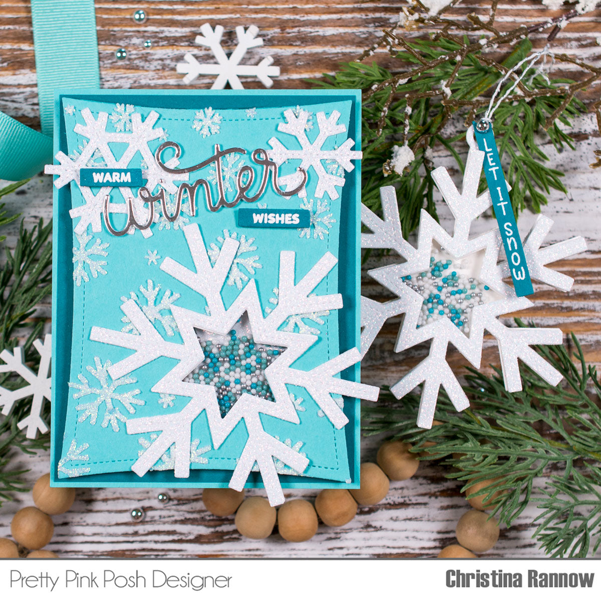 Snowflake Shaker Die