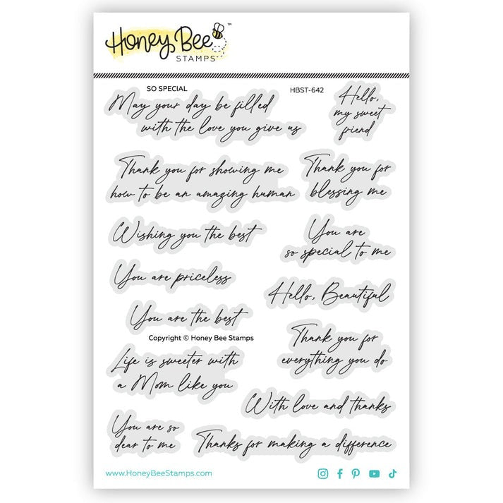 So Special Stamp Set