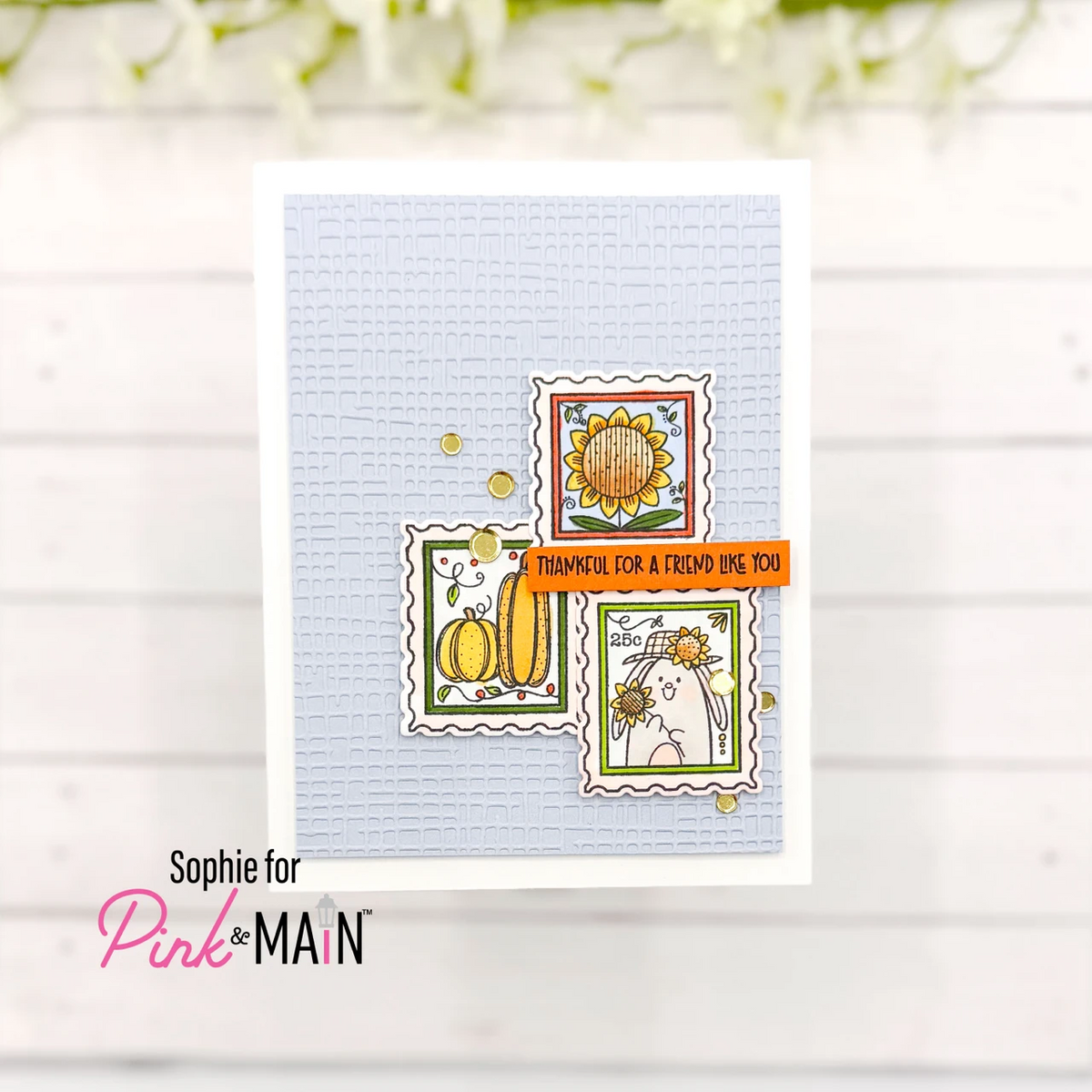 Fall Postage Stamps Stamp Set