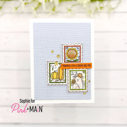 Fall Postage Stamps Stamp Set