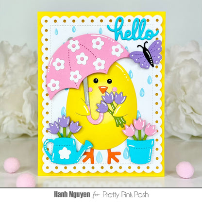Springtime Holder Additions Dies