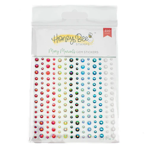 Merry Moments Gem Stickers