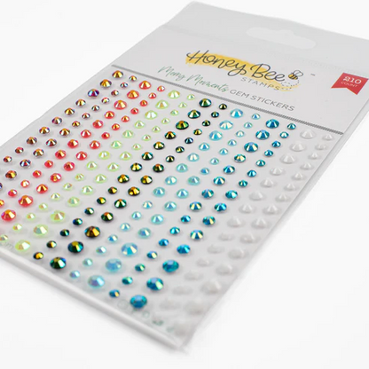 Merry Moments Gem Stickers