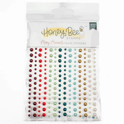 Merry Moments Pearl Stickers