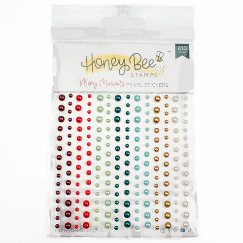 Merry Moments Pearl Stickers