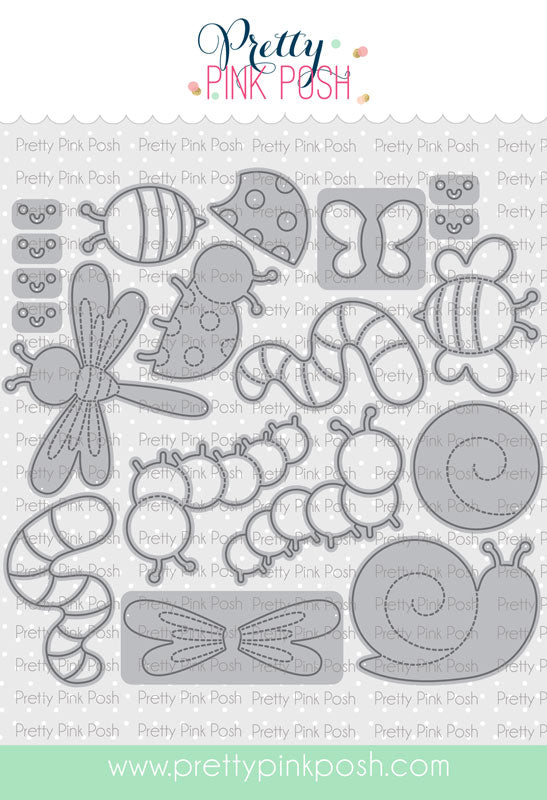 Stitched Bugs Dies