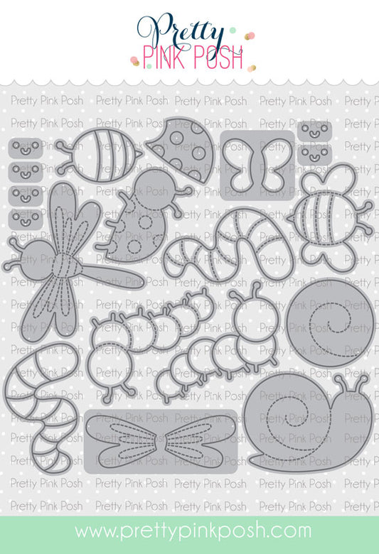 Stitched Bugs Dies