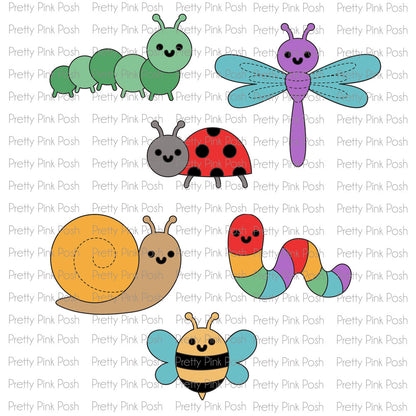 Stitched Bugs Dies