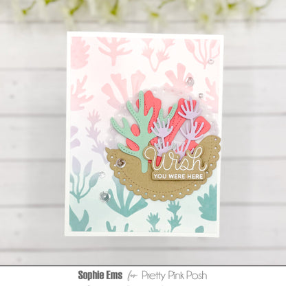 Layered Coral Stencils