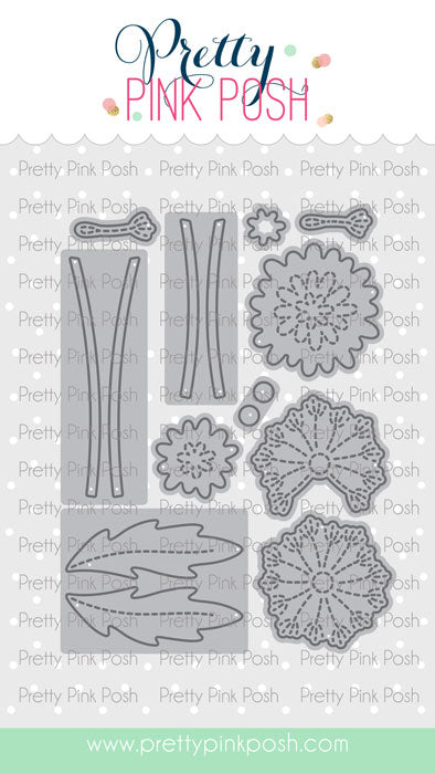 Stitched Dandelions Dies