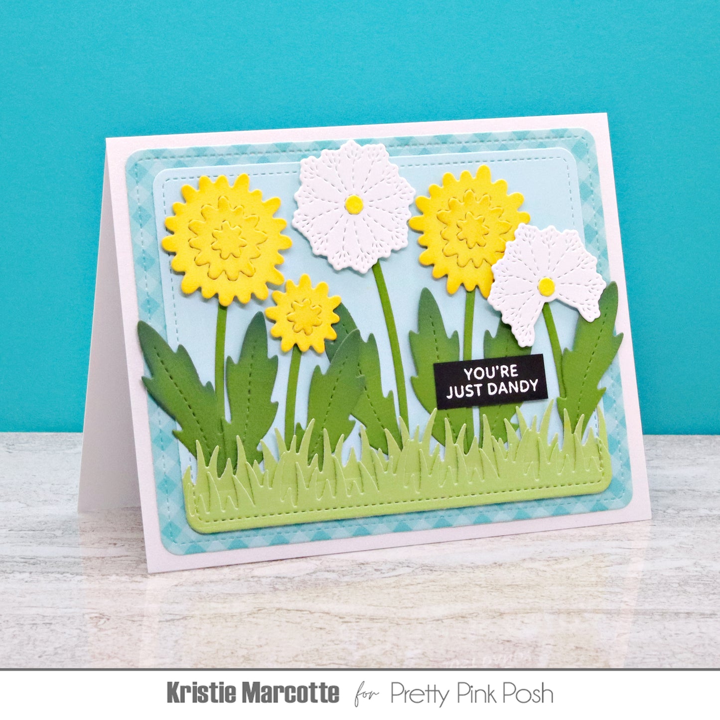 Stitched Dandelions Dies