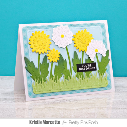 Stitched Dandelions Dies