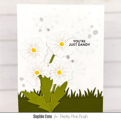 Stitched Dandelions Dies