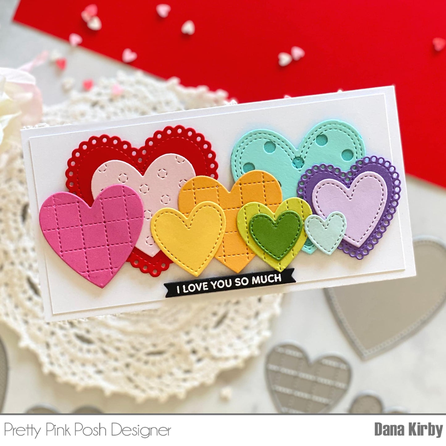 Stitched Hearts Dies