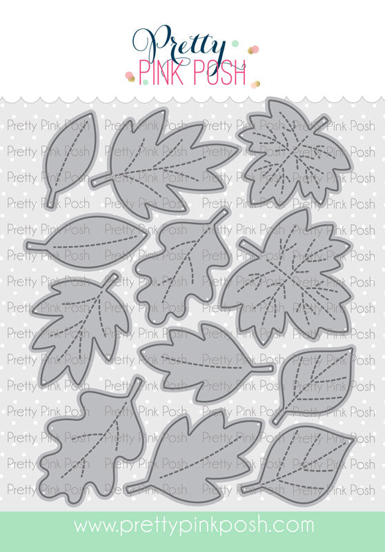 Stitched Leaves Dies