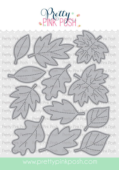 Stitched Leaves Dies