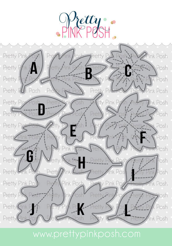 Stitched Leaves Dies