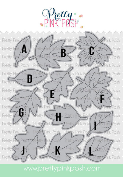 Stitched Leaves Dies