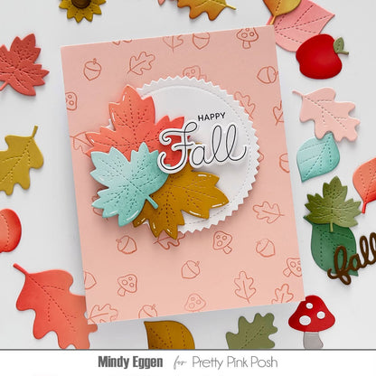 Stitched Leaves Dies