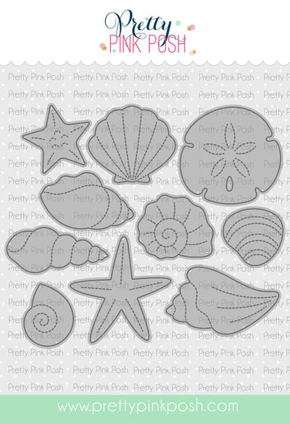 Stitched Seashells Dies