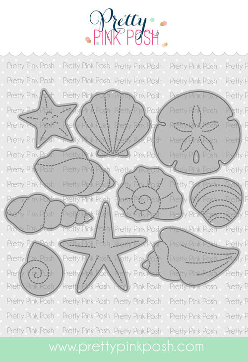 Stitched Seashells Dies