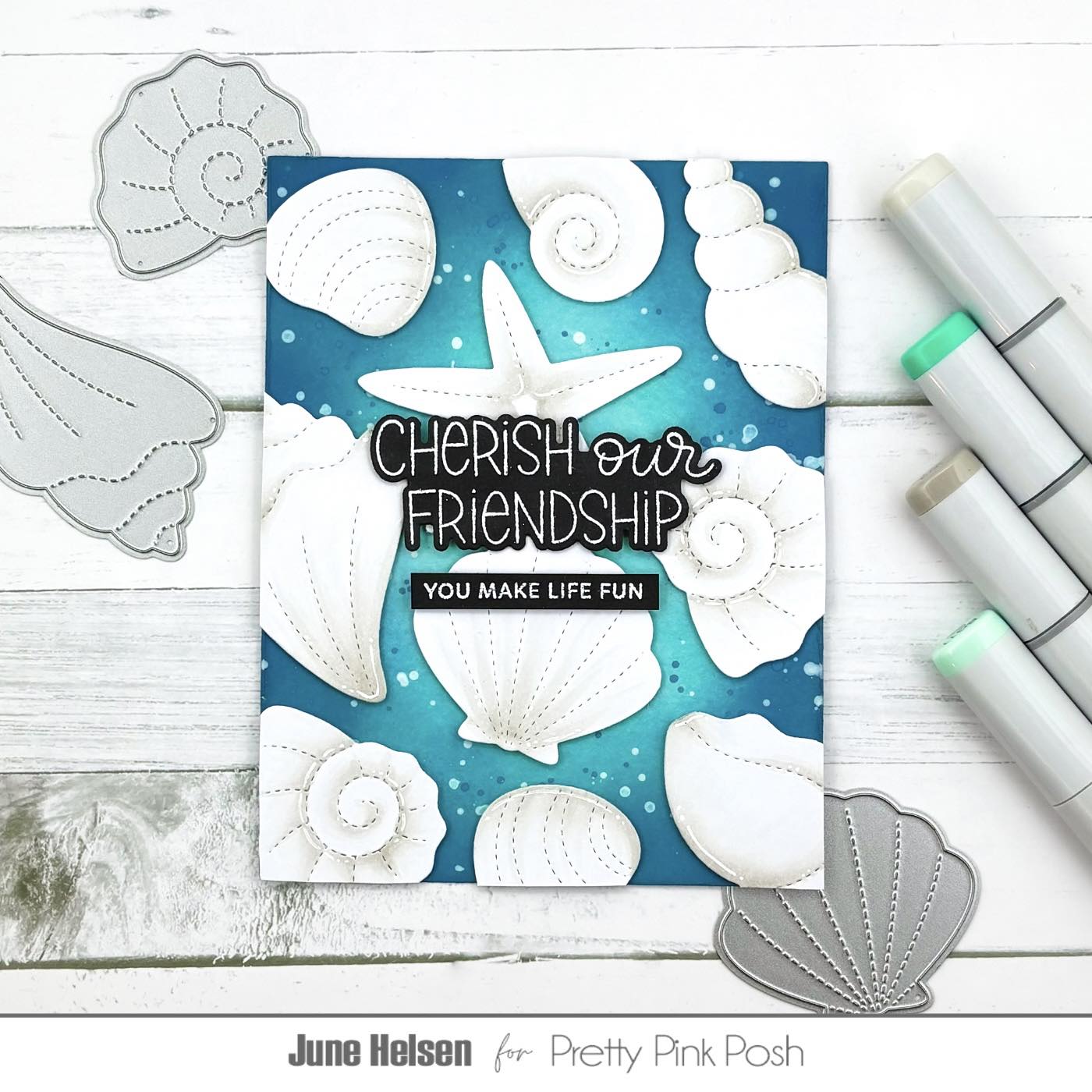 Stitched Seashells Dies