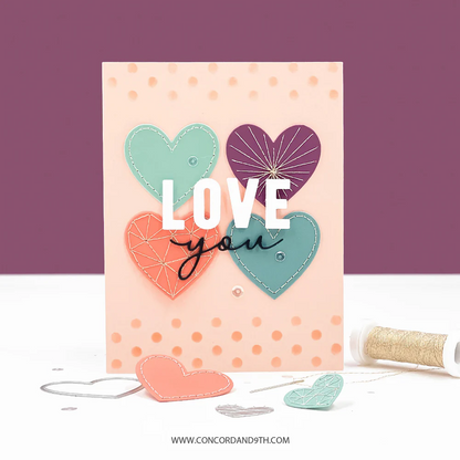 Stitch of Love Piercing Dies