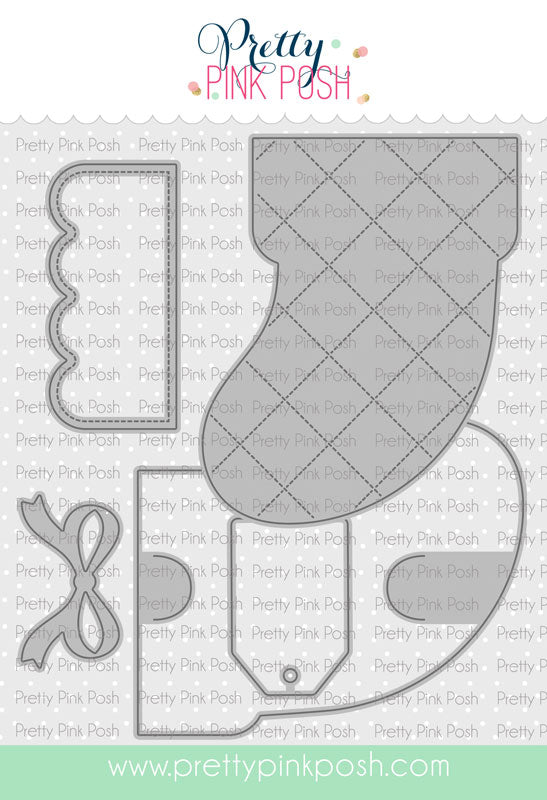 Stocking Gift Card Holder Dies
