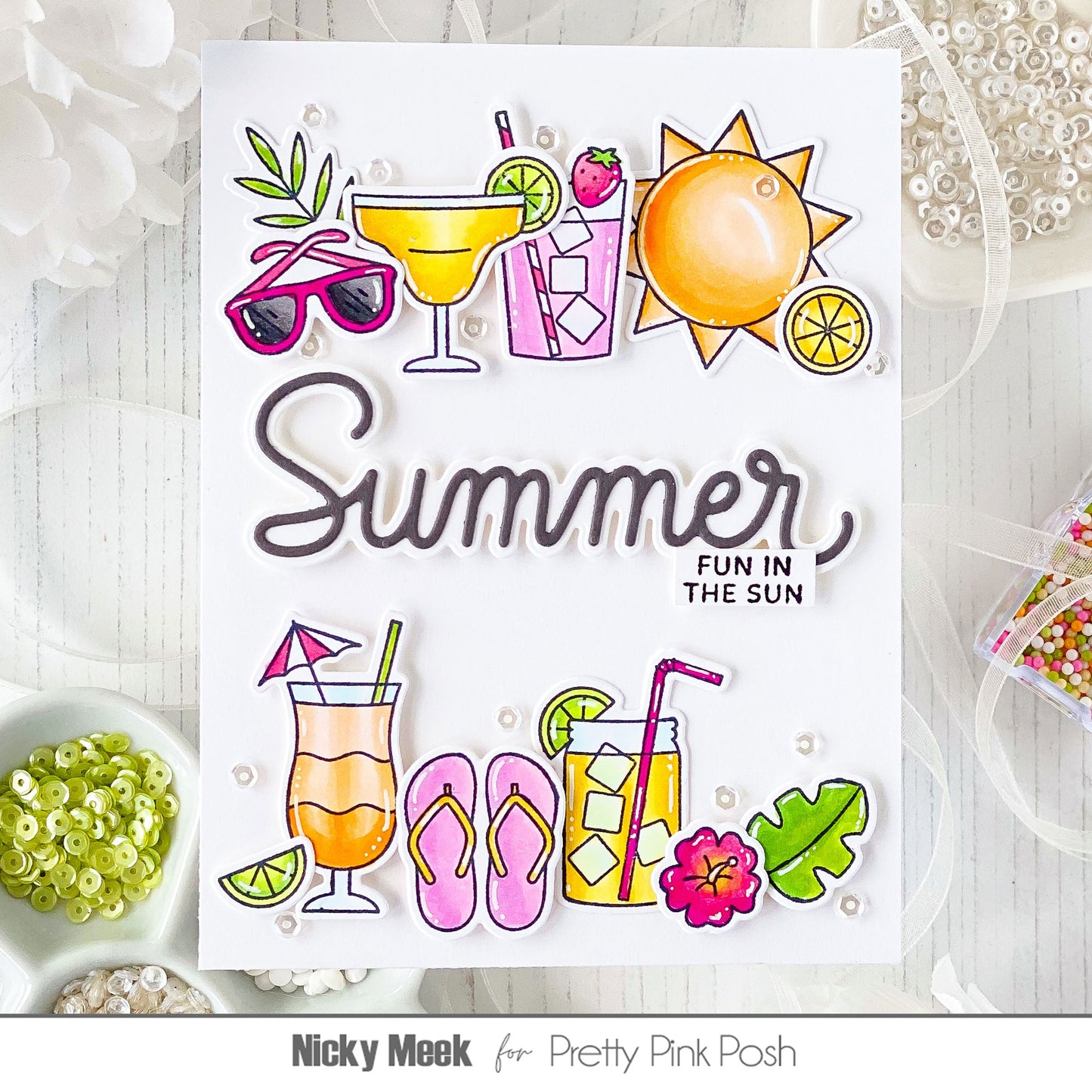 Summer Sips Stamp Set