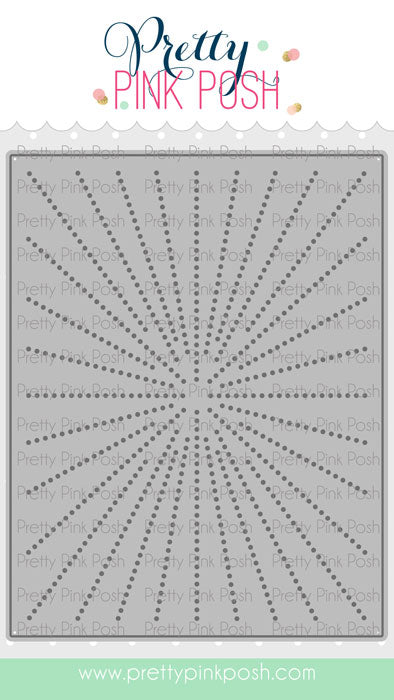 Sunburst Pierced Plate Die