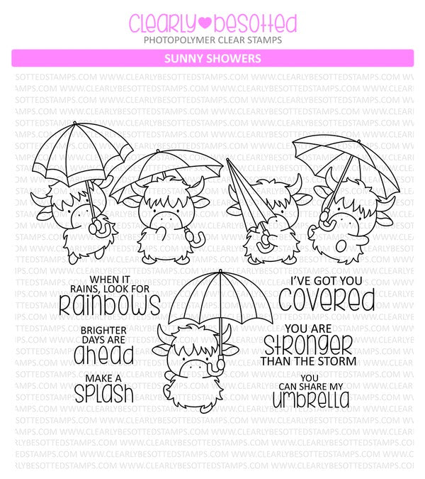 Sunny Showers Stamp Set